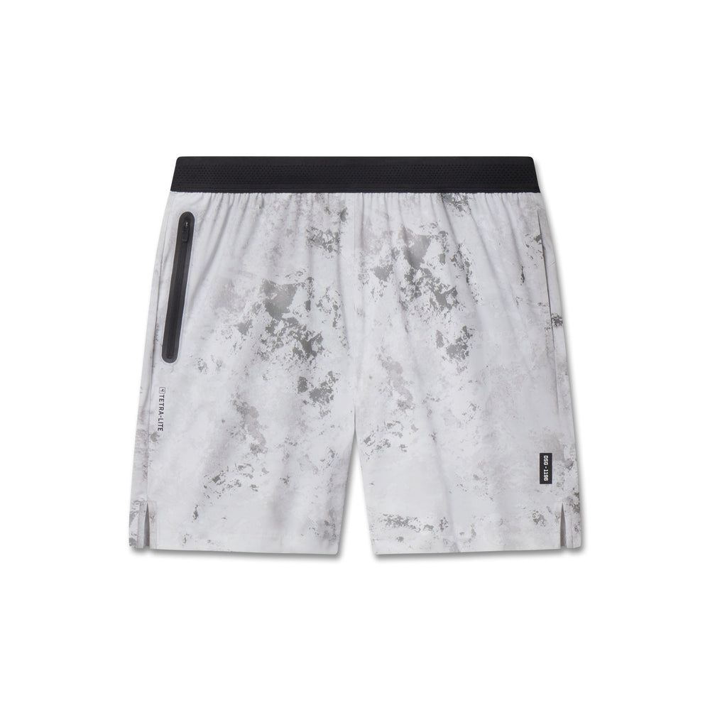1196. TETRA-LITE® 7" Linerless Training Short - Sedona Snow Camo