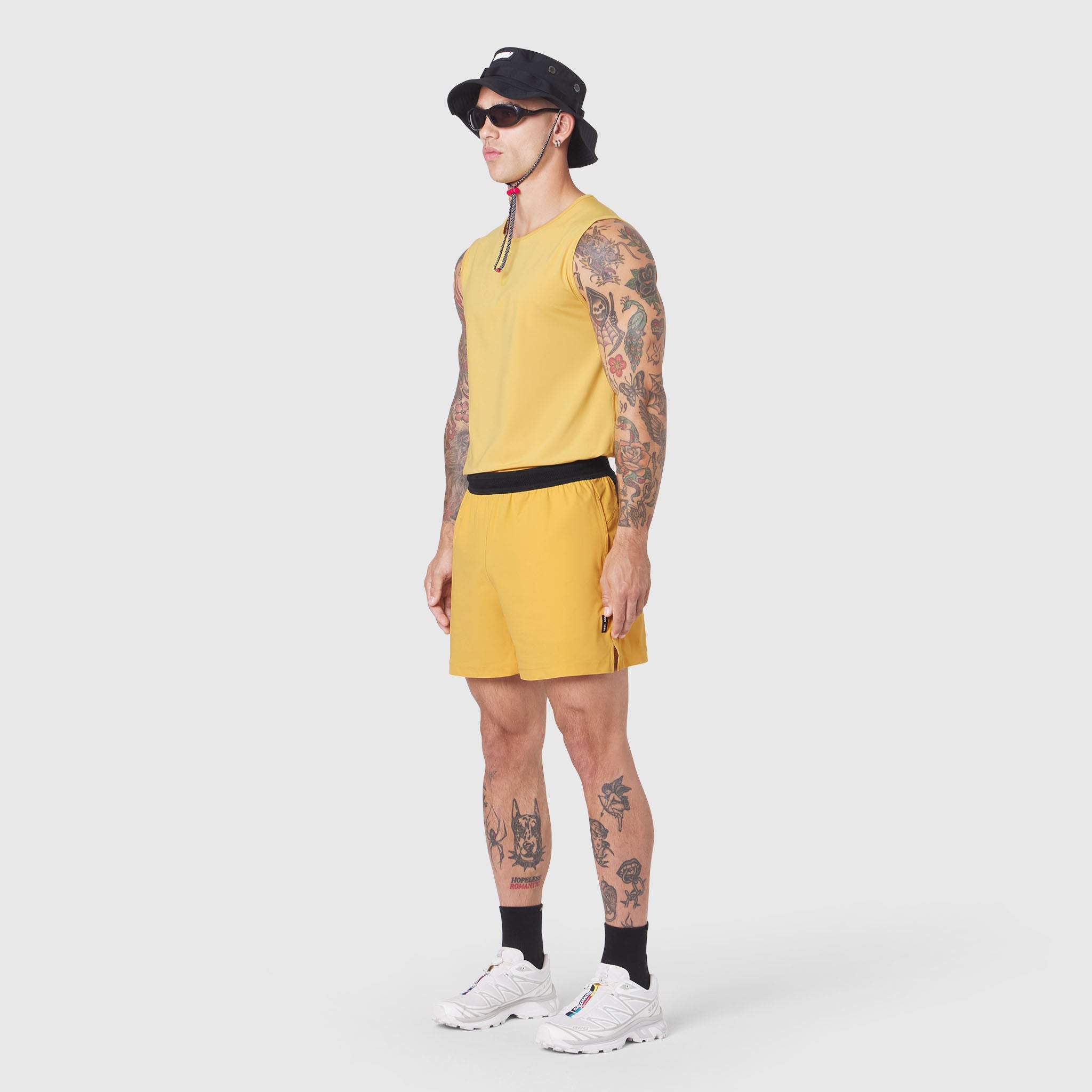 1195. TETRA-LITE® 5" Linerless Training Short - Amber