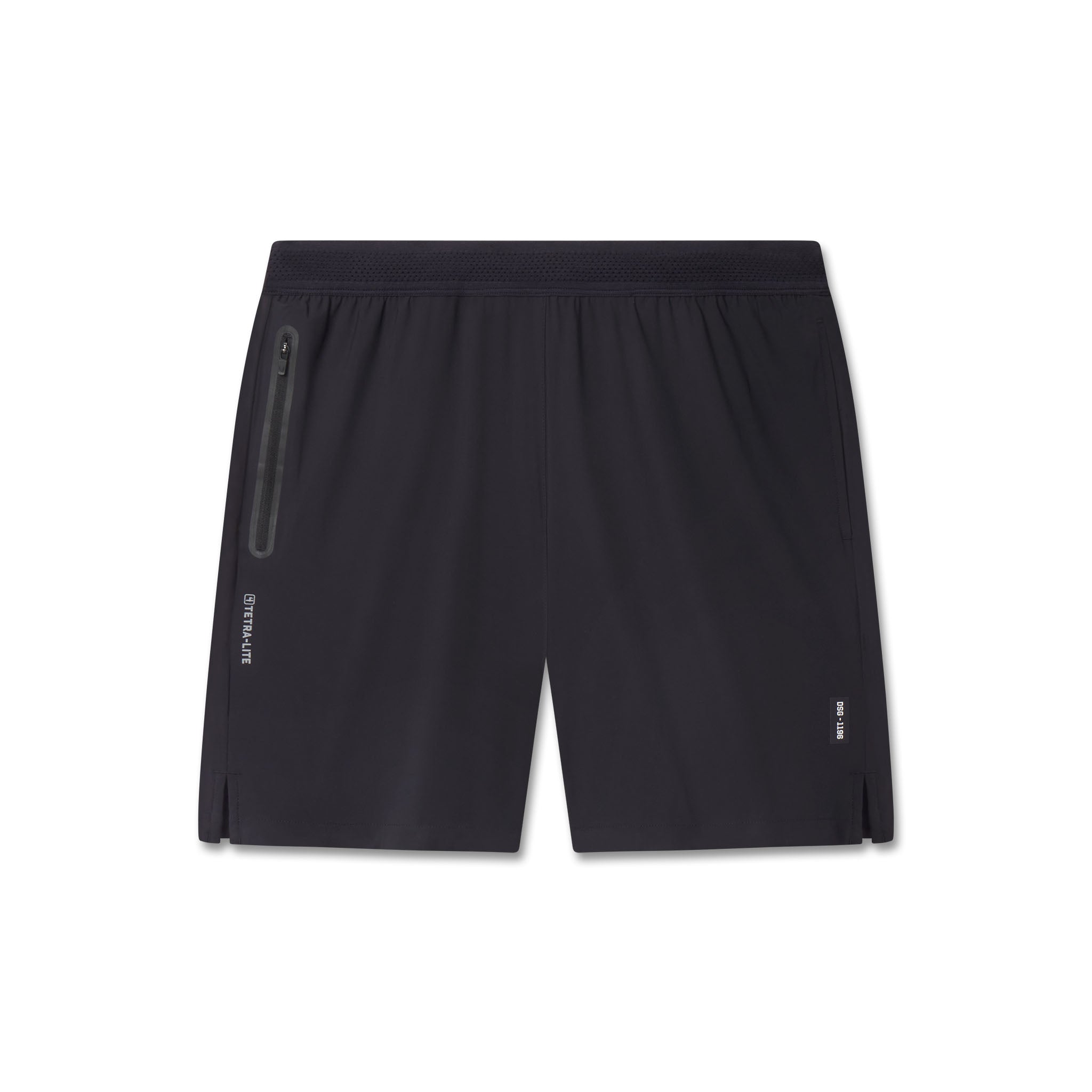 1196. TETRA-LITE® 7" Linerless Training Short - Black