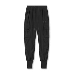 0825. Tetra-Lite® Cargo High Rib Jogger - Black