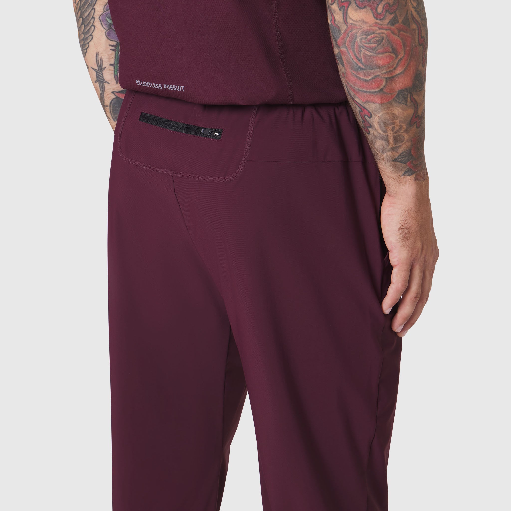 1200. TETRA-LITE® Training Jogger - Merlot