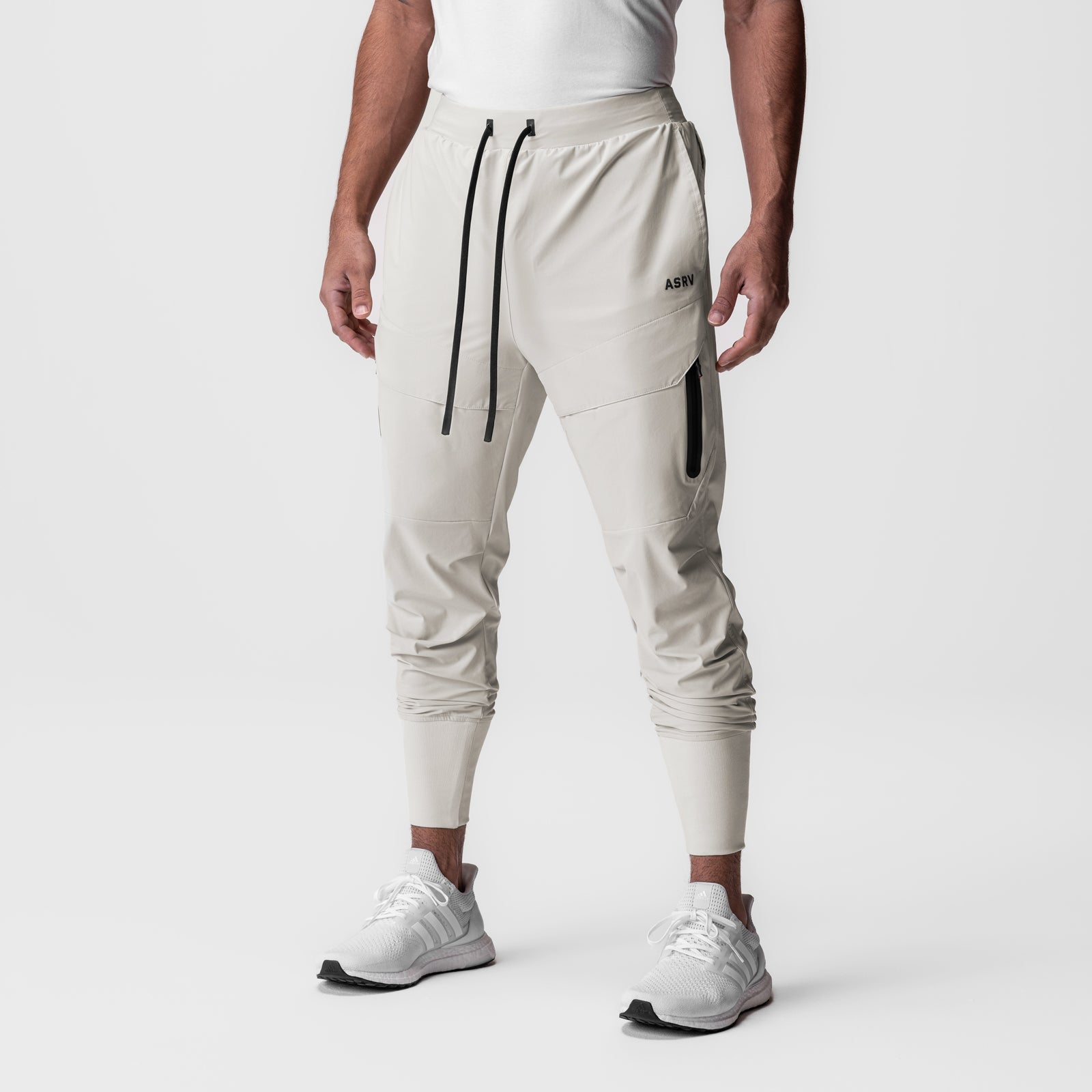 0690. Tetra-Lite® Tech High Rib Jogger - Stone