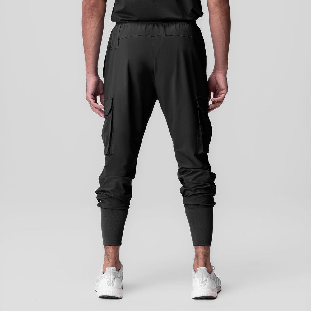 1099. Tetra-Lite® Ice Cargo High Rib Jogger - Black