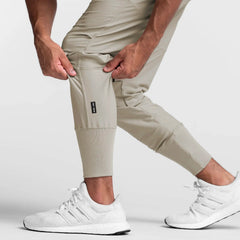 0826. Tetra-Lite® High Rib Jogger - Sand Smoke