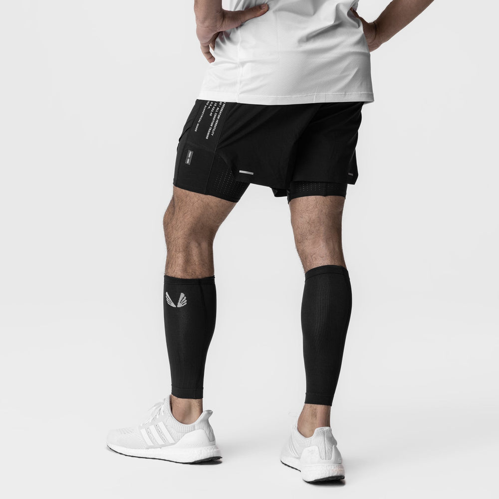 0941. Body-Mapped Calf Sleeve - Black