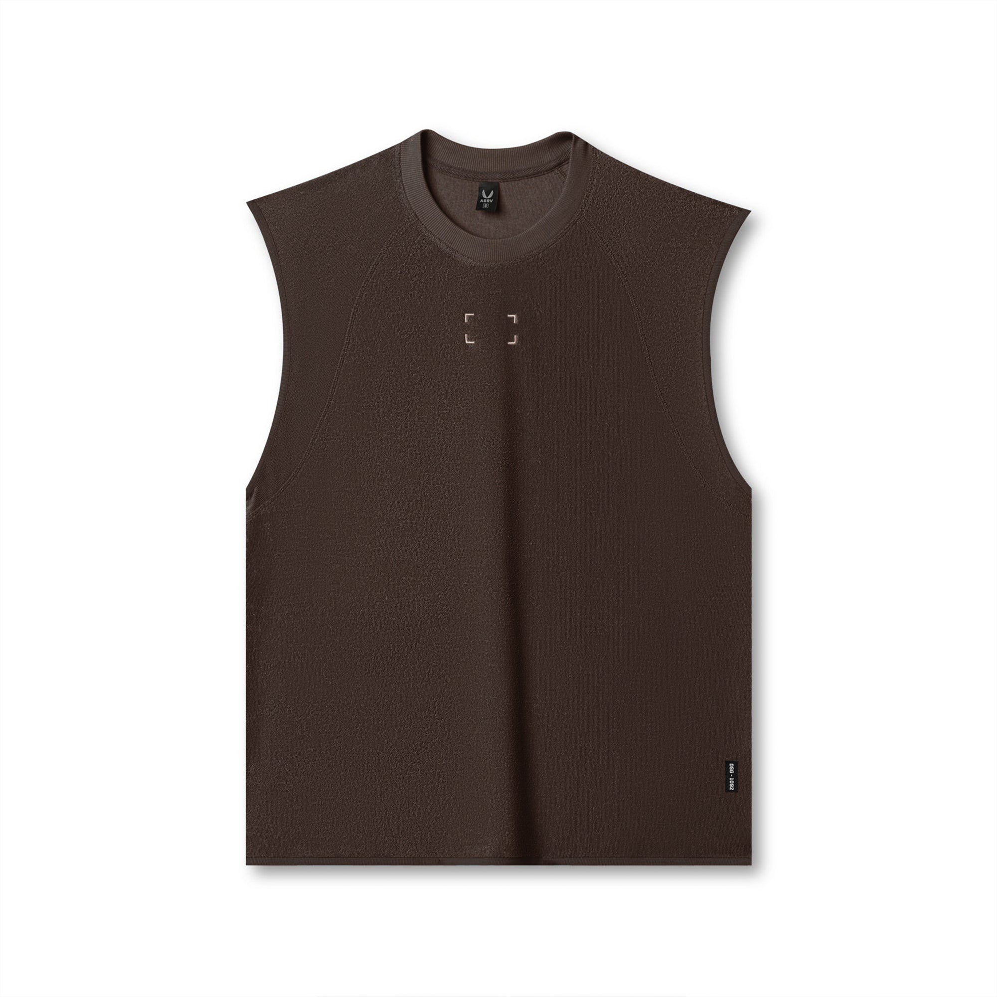 1092. Towel Terry Cutoff - Dark Earth