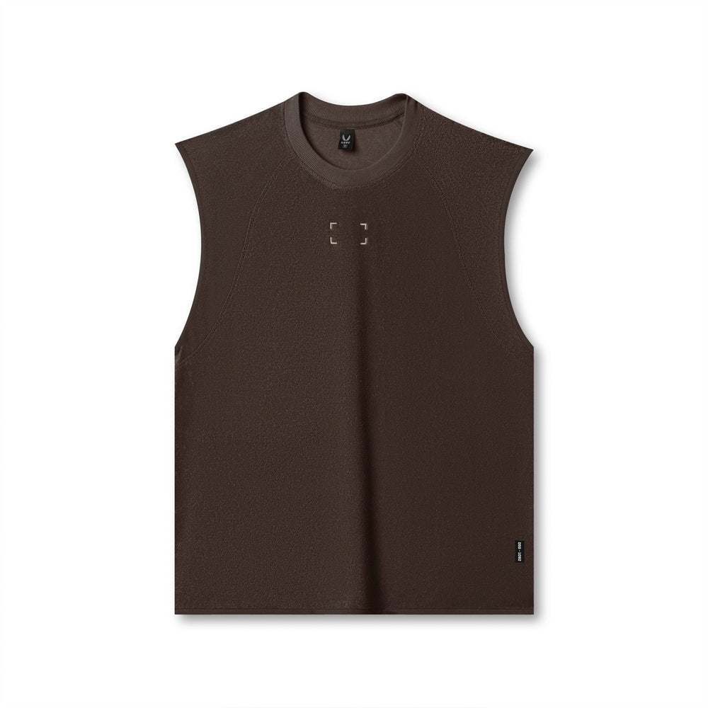 1092. Towel Terry Cutoff - Dark Earth
