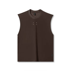 1092. Towel Terry Cutoff - Dark Earth