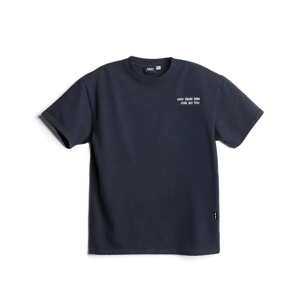 0576. LE Cotton Tee - Navy "Eagle"