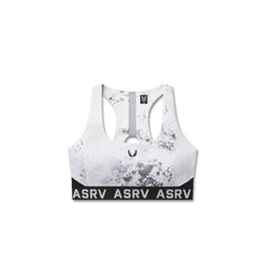 W083. LYCRA® ADAPTIV Racerback Sports Bra - Sedona Snow Camo