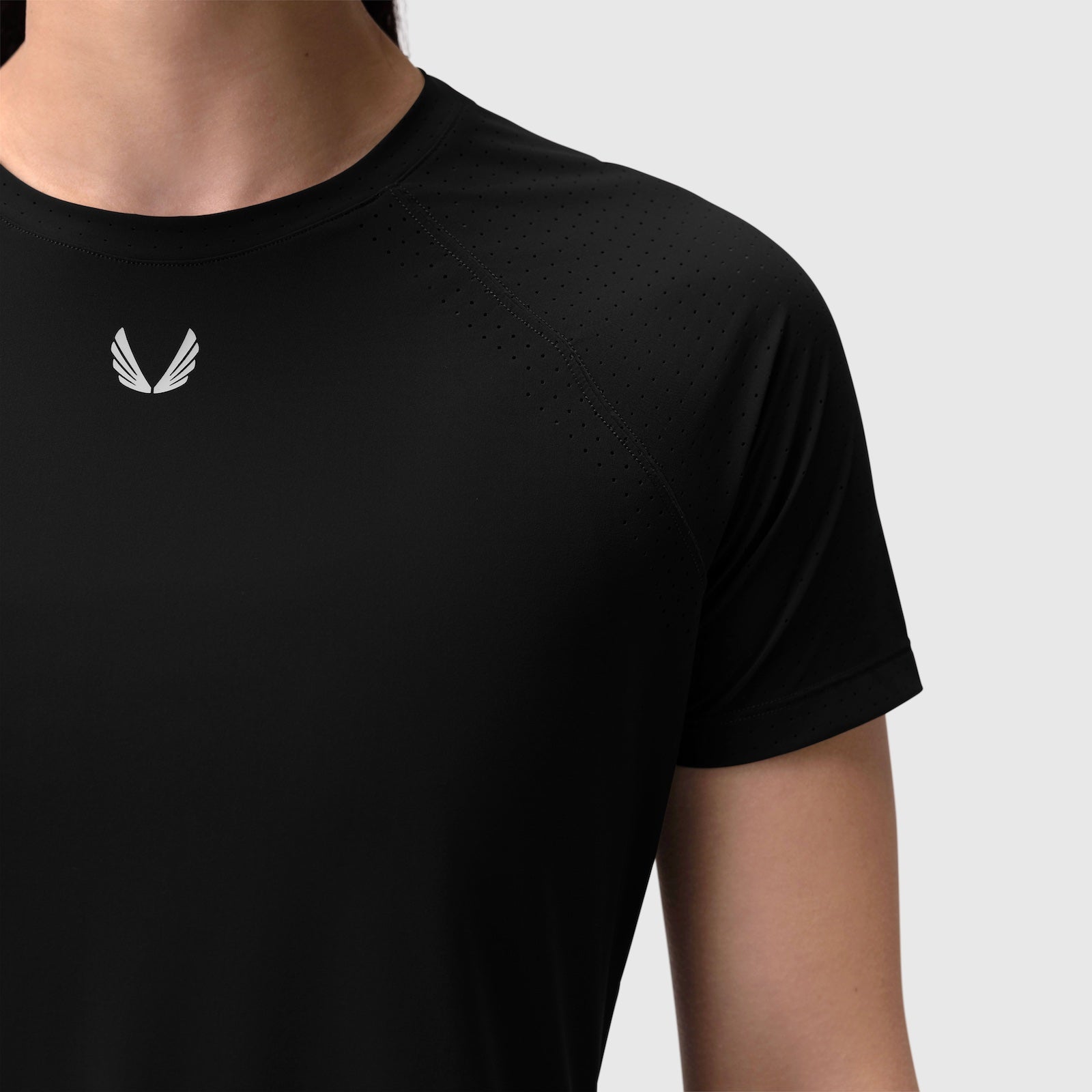 W017. Laser-Vent™ Established Tee - Black