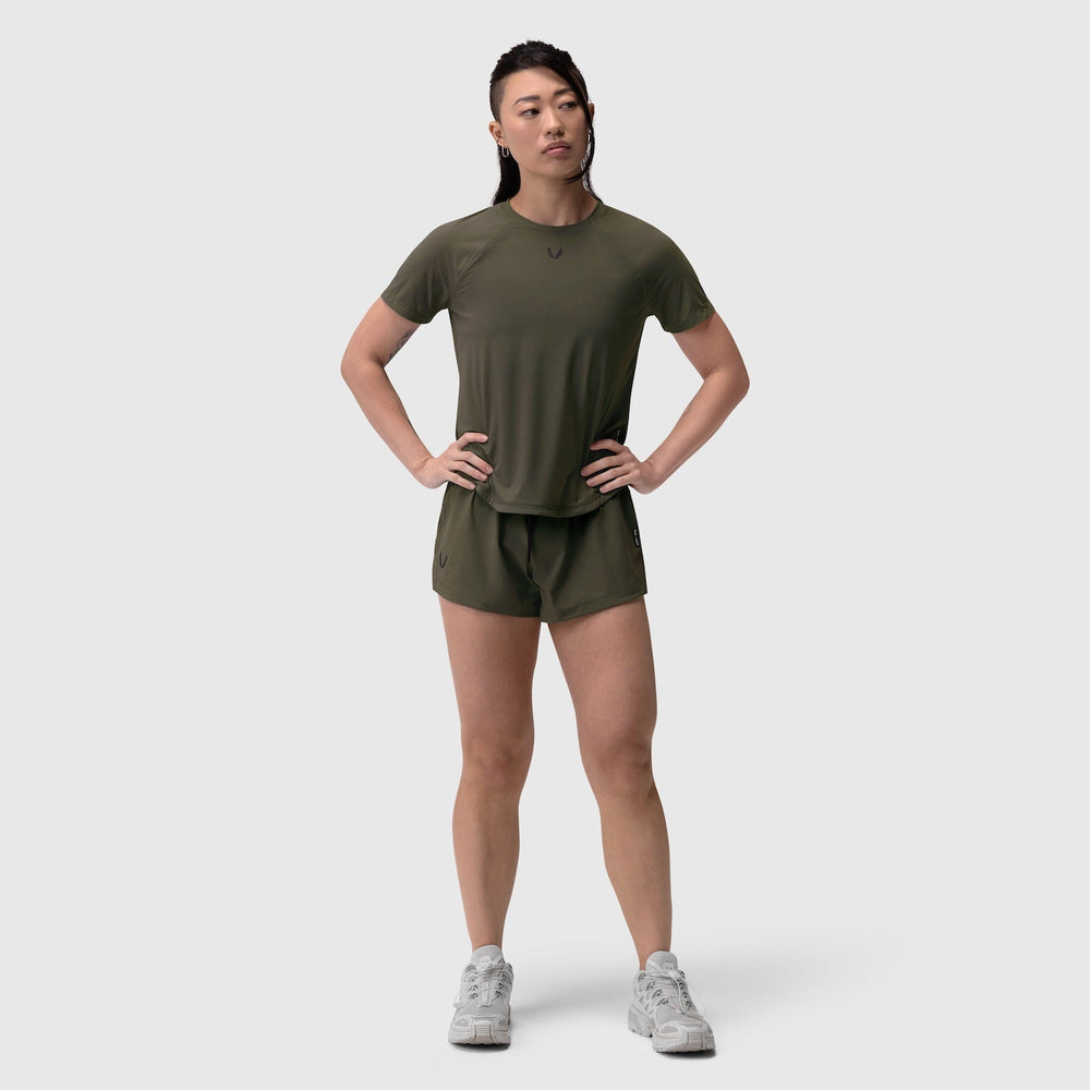 W017. Laser-Vent™ Established Tee - Olive