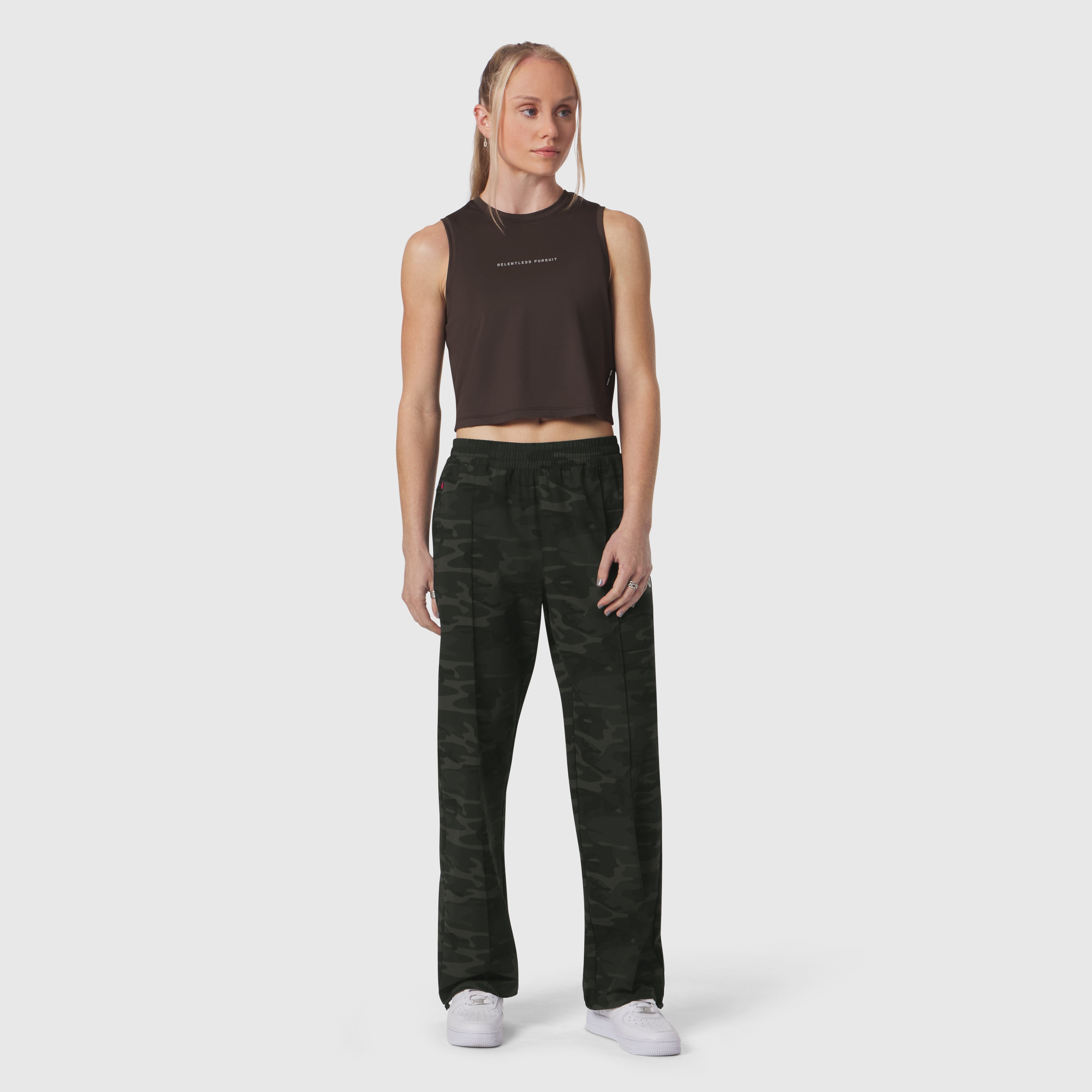 W020. AeroSilver® Tank Top - Dark Earth "RP"