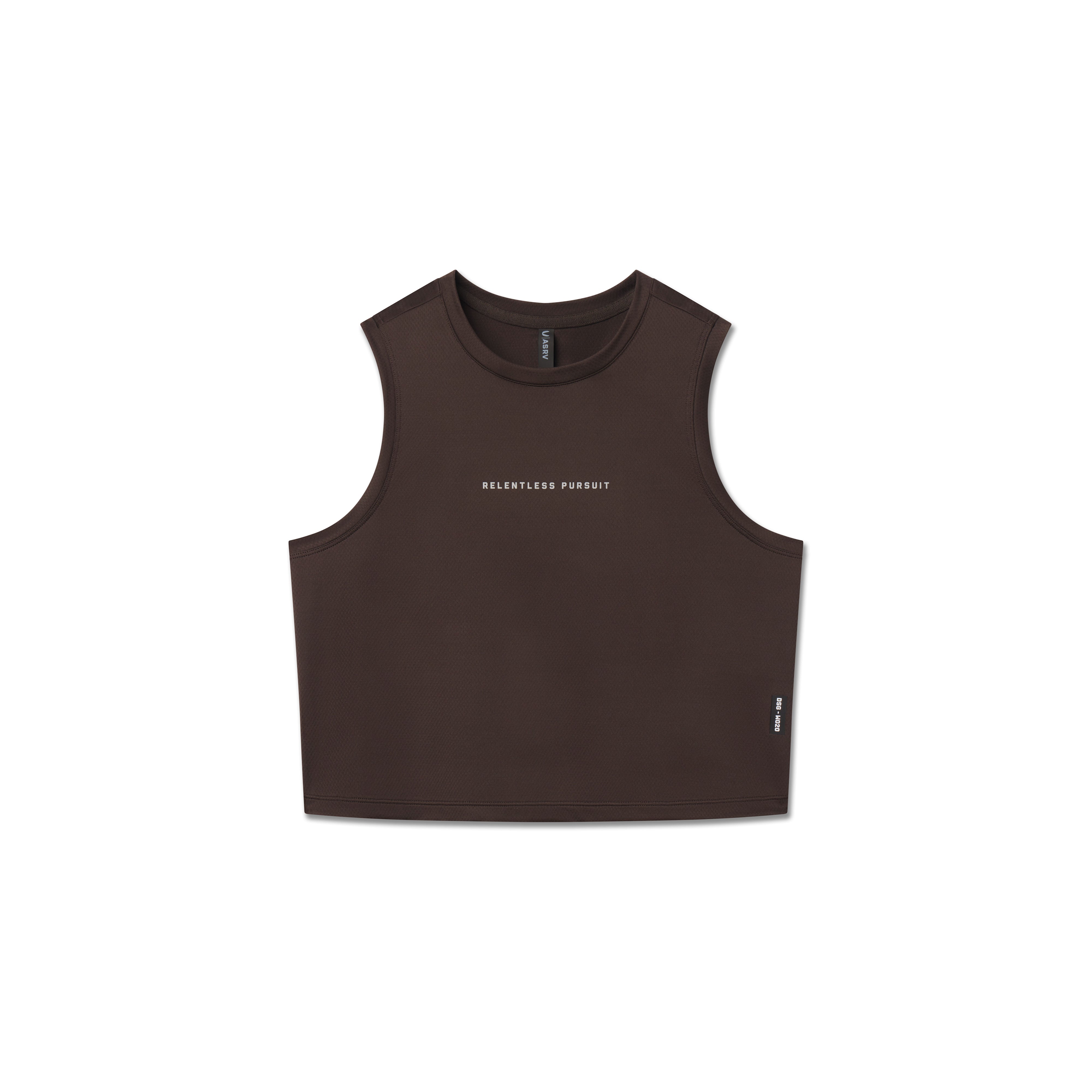 W020. AeroSilver® Tank Top - Dark Earth "RP"
