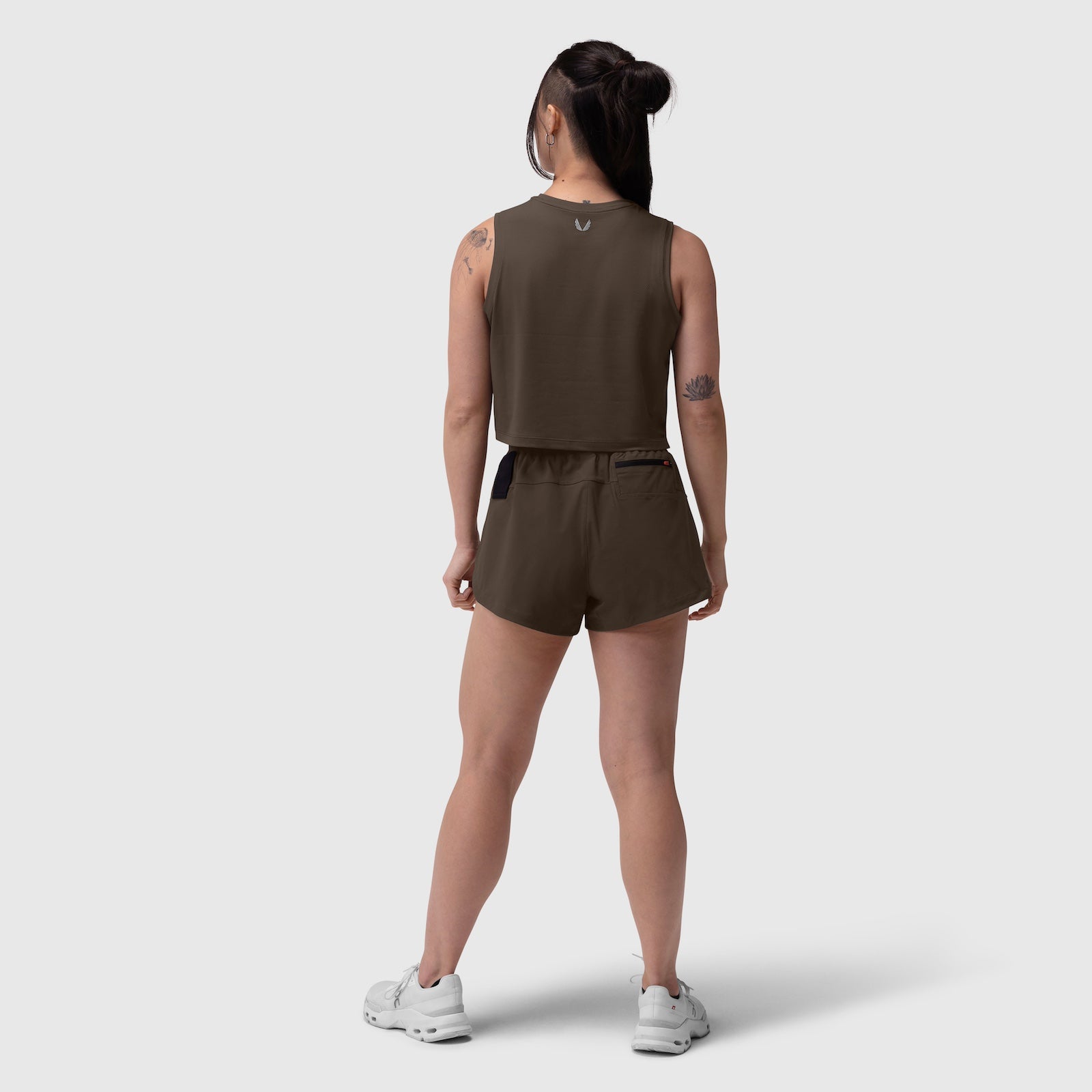 W020. AeroSilver® Tank Top - Dark Earth "RP"