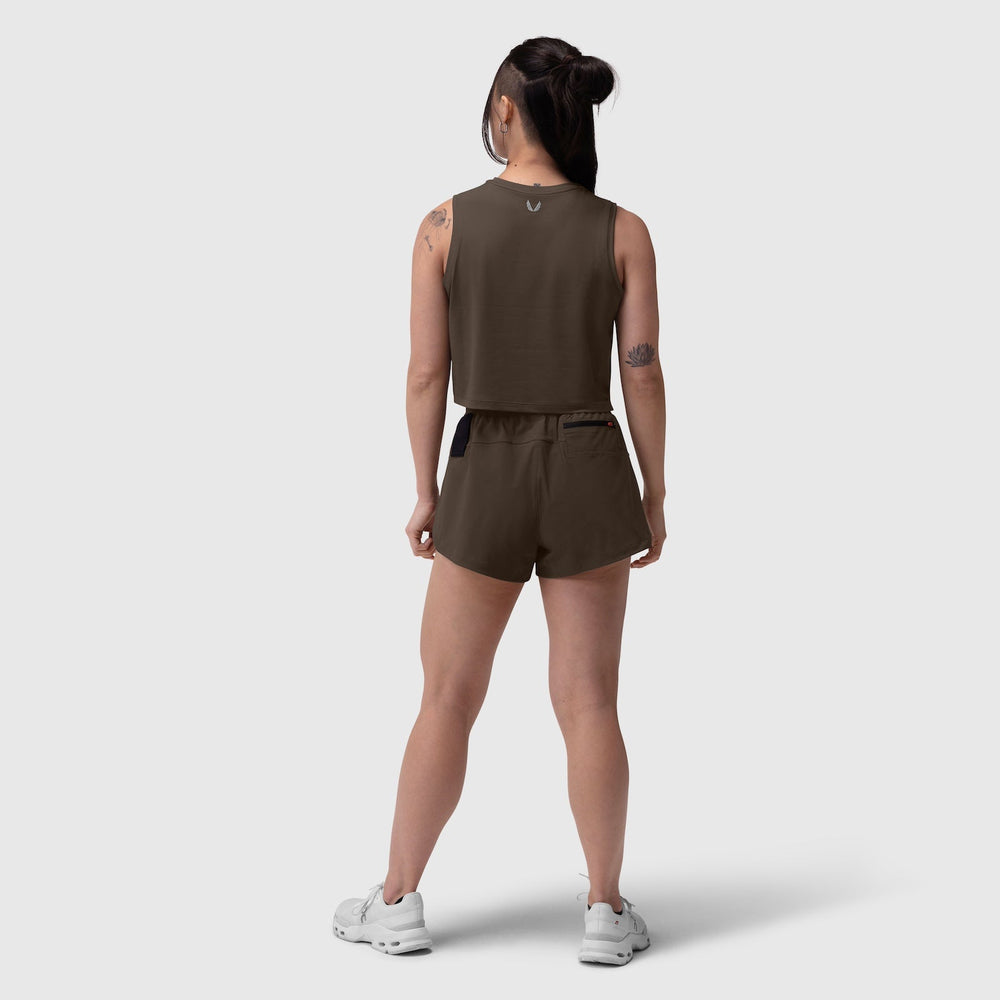 W020. AeroSilver® Tank Top - Dark Earth "RP"