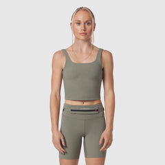 W022. LYCRA® 2-in-1 Tank Top - Sage