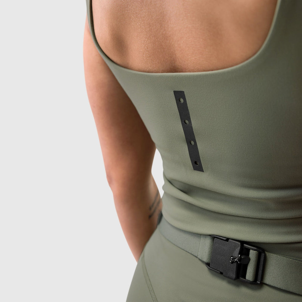 W022. LYCRA® 2-in-1 Tank Top - Sage