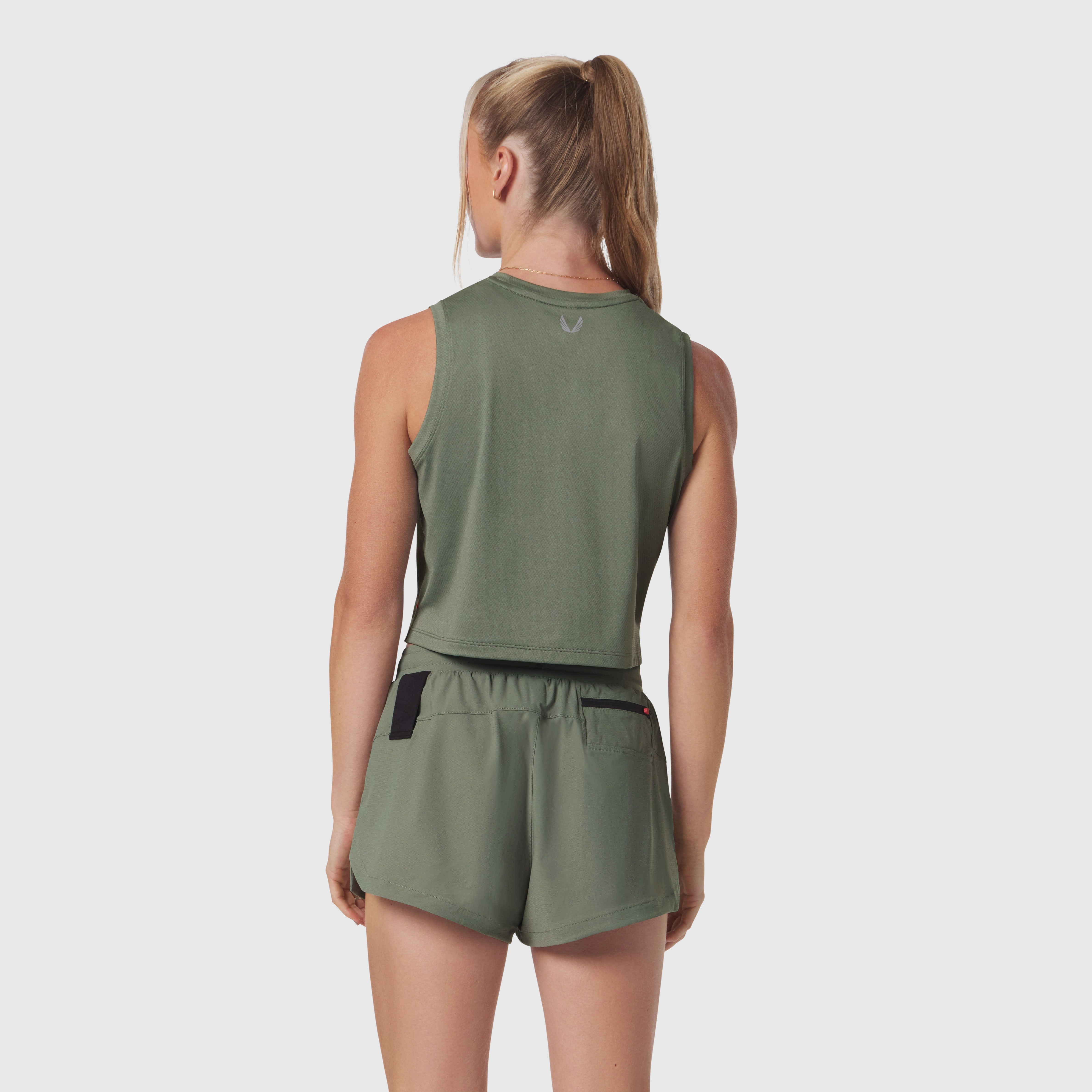 W020. AeroSilver® Tank Top - Sage "RP"