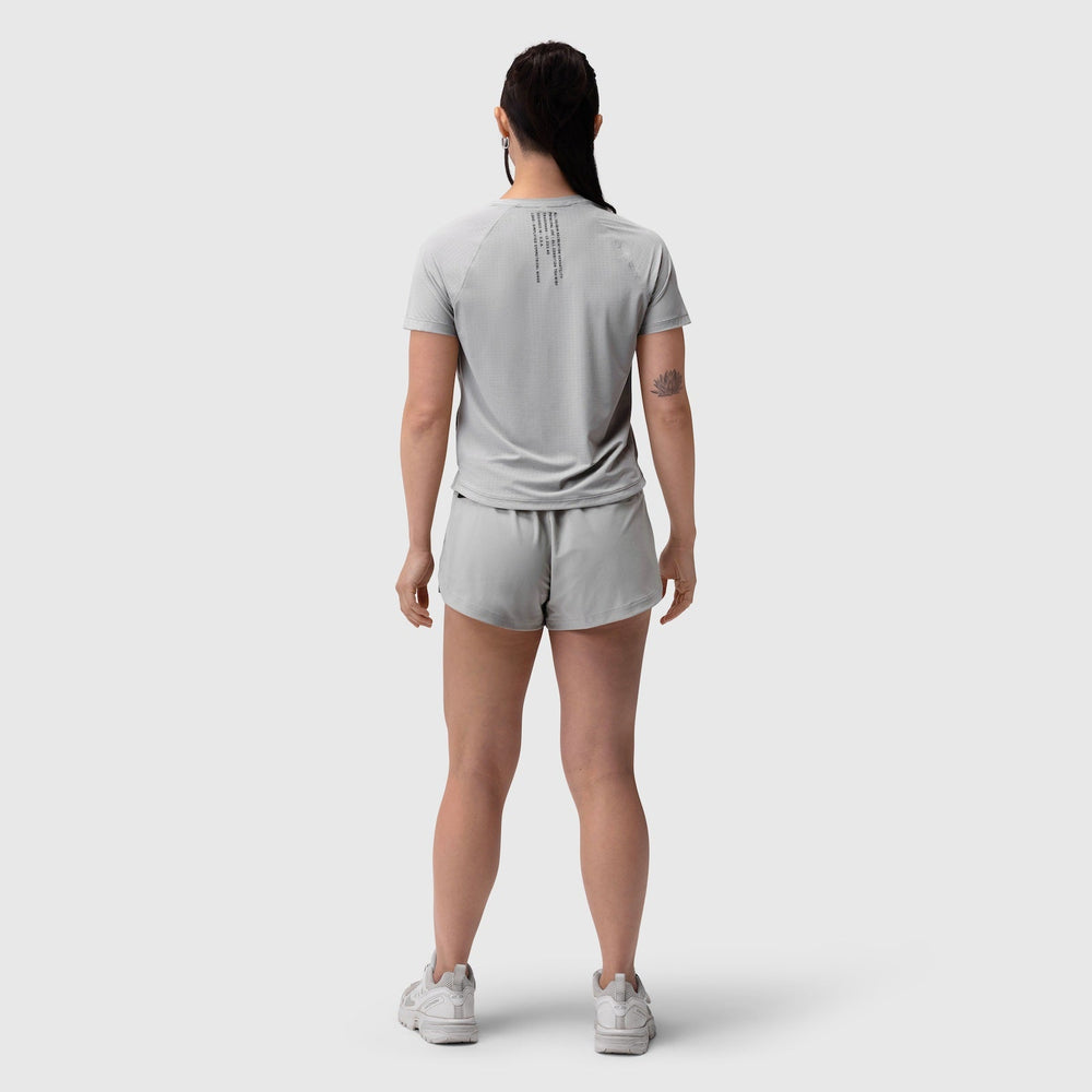 W017. Laser-Vent™ Established Tee - Slate Grey