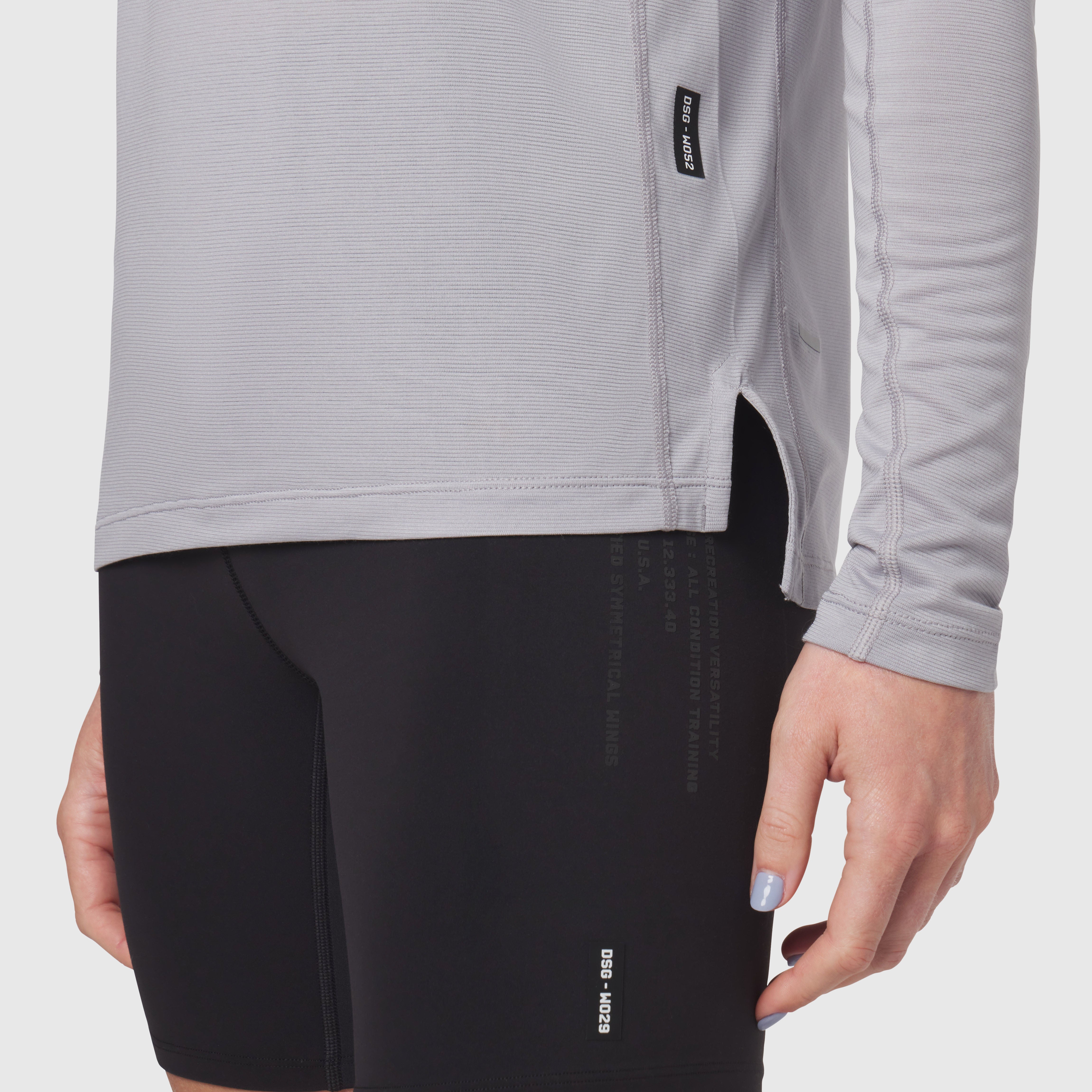 W052. Polartec® Delta Longsleeve - Slate Grey