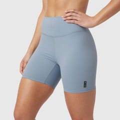 W064. LYCRA® ADAPTIV Biker Short - Light Sky