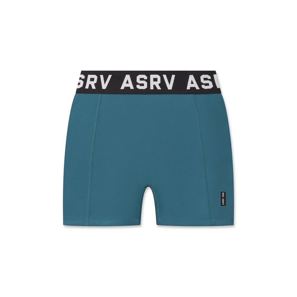 W027. LYCRA® Ribbed Short - Storm