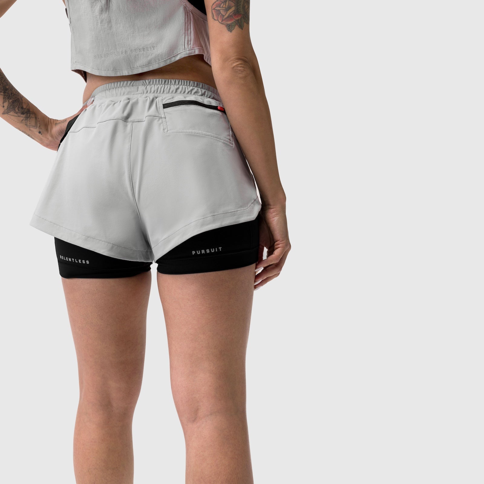 W025. Tetra-Lite® Liner Short - Slate Grey