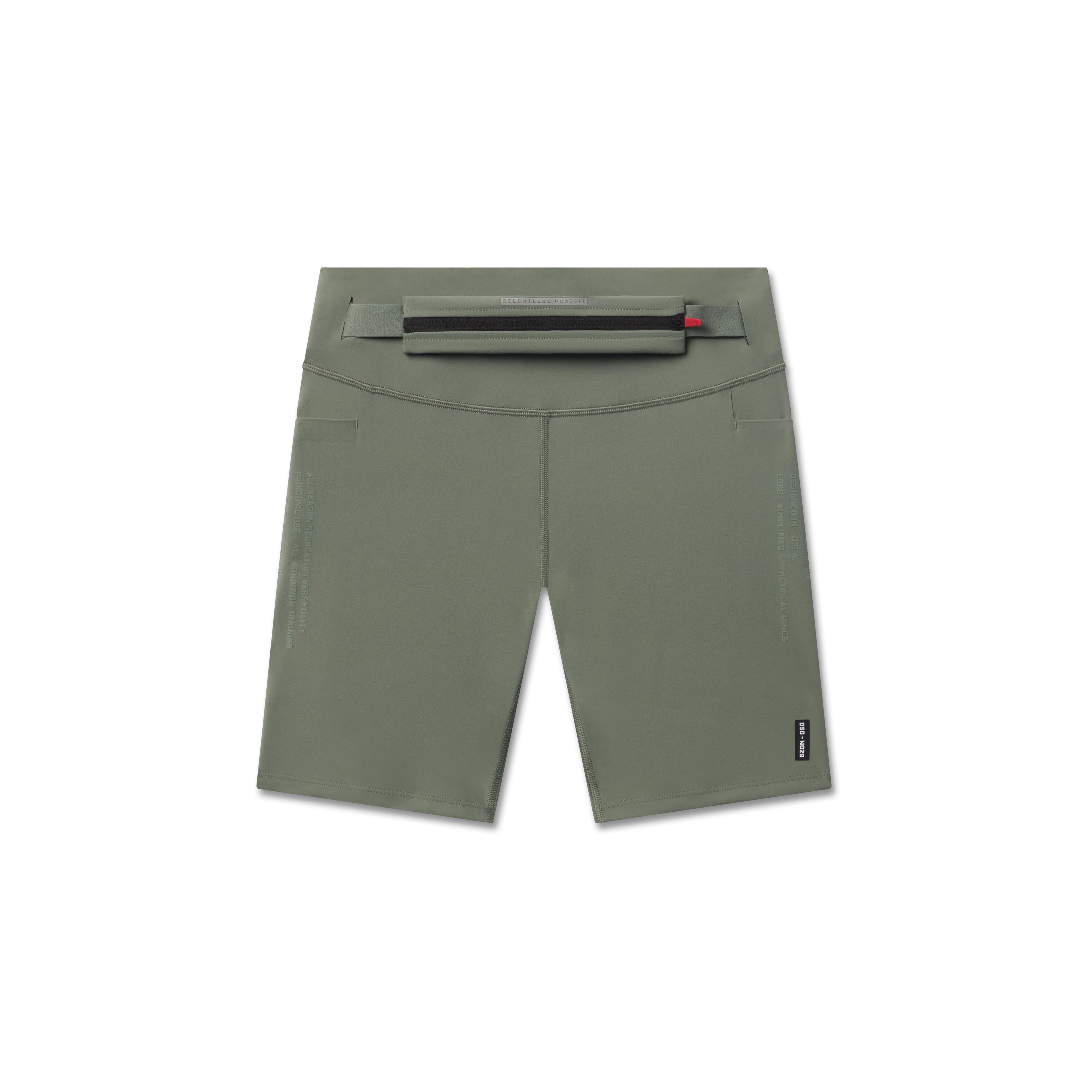 W029. LYCRA® 3-in-1 Biker Short - Sage