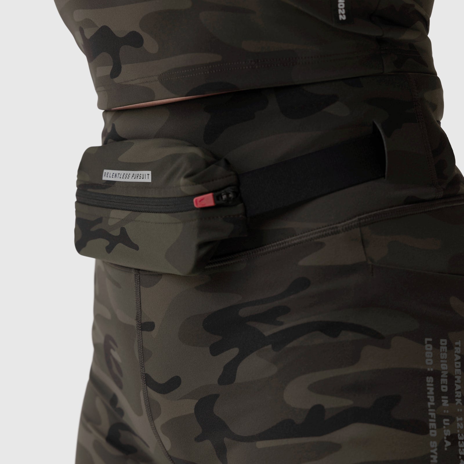 W029. LYCRA® 3-in-1 Biker Short - Dark Camo