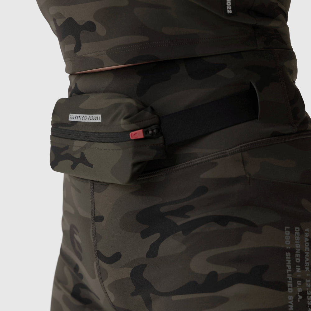 W029. LYCRA® 3-in-1 Biker Short - Dark Camo