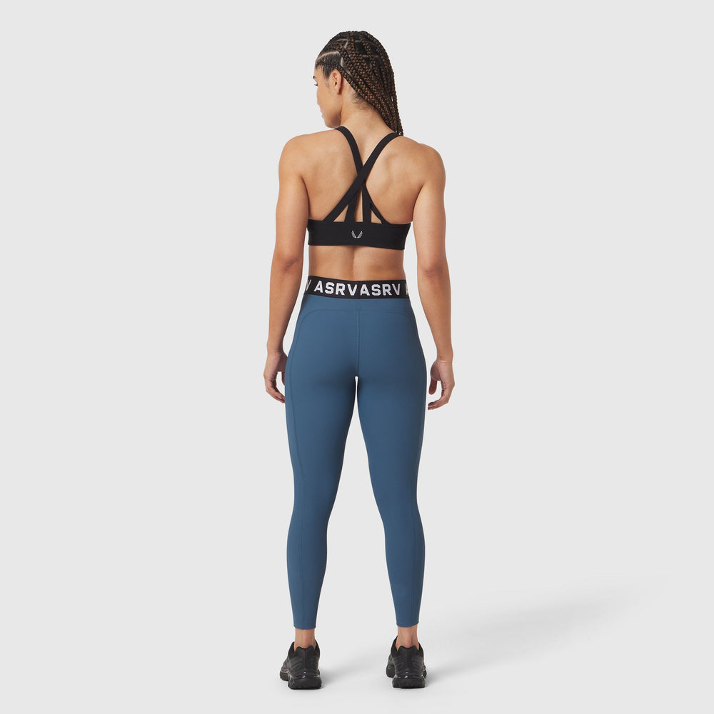 W071. LYCRA® Ribbed Legging - Storm