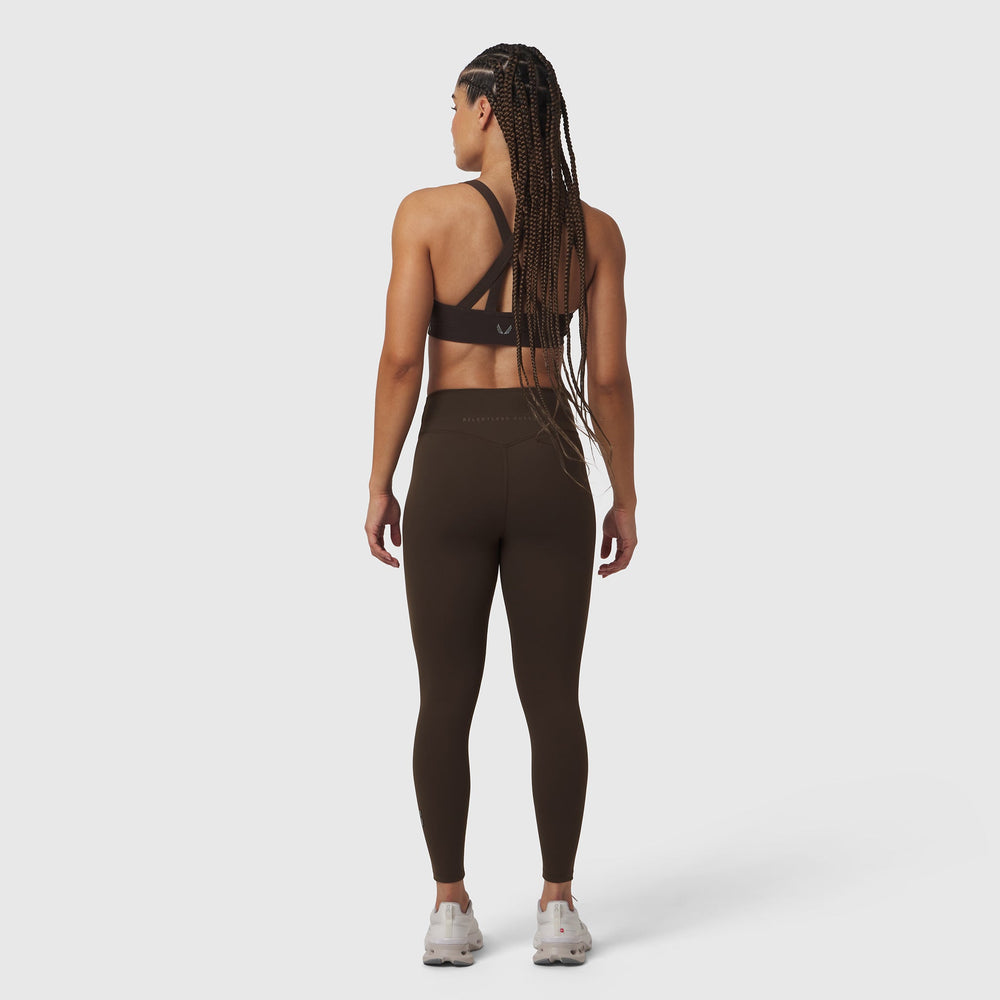 W002. LYCRA® ADAPTIV Legging - Dark Earth