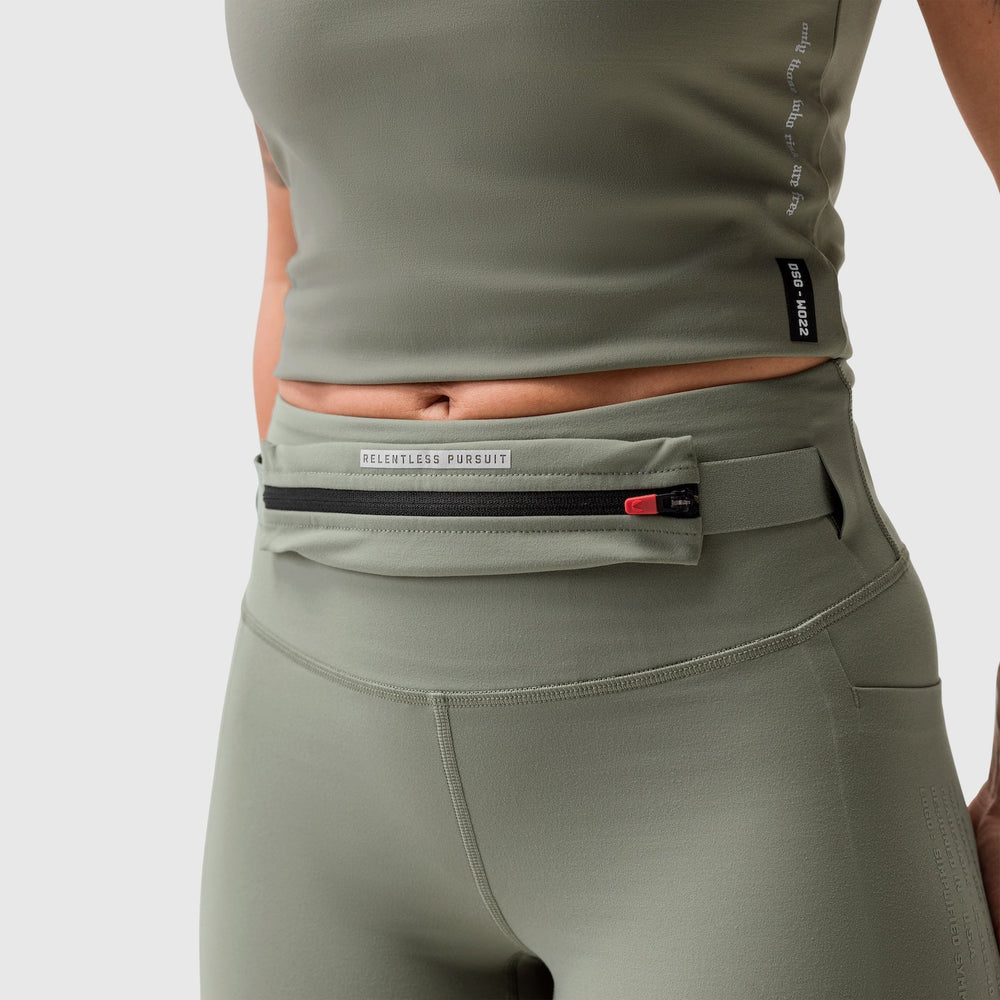 W030. LYCRA® 3-in-1 Legging - Sage