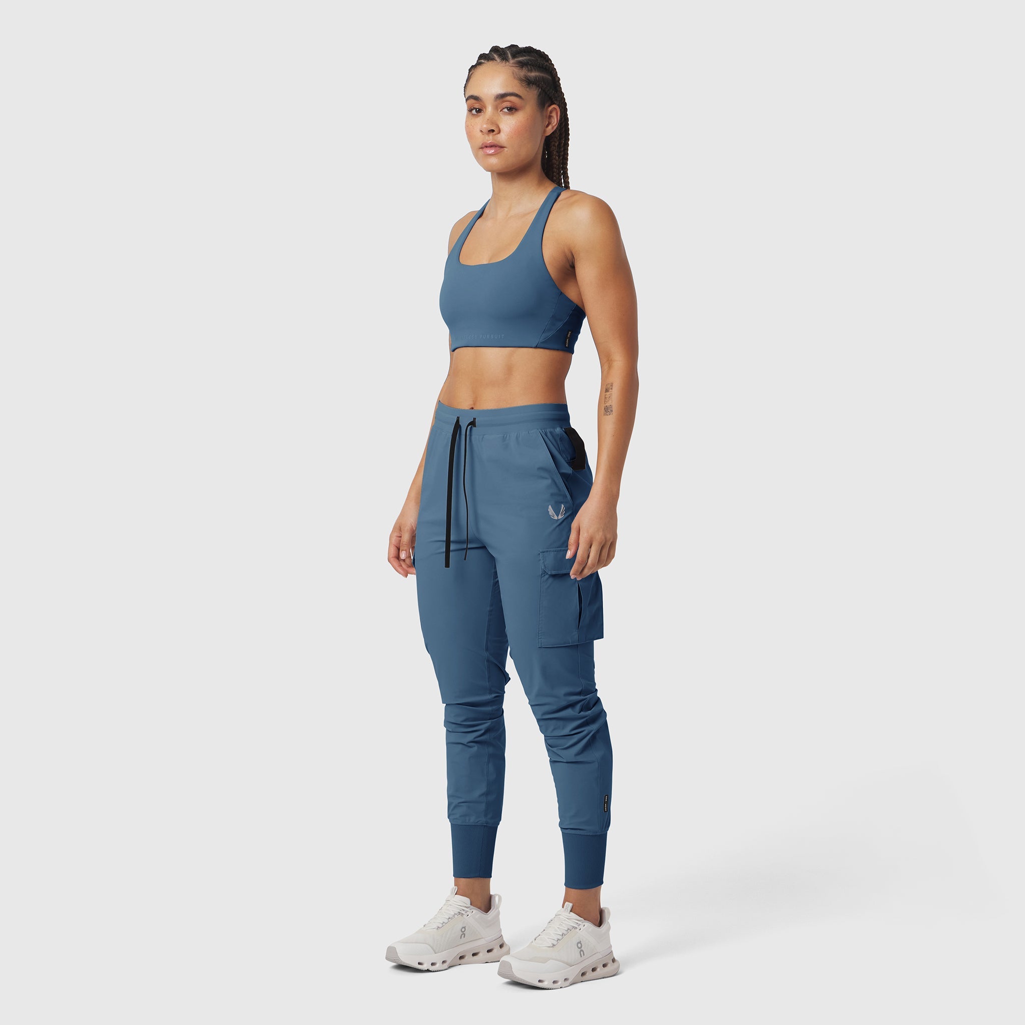 W032. Tetra-Lite® Cargo High Rib Jogger - Storm
