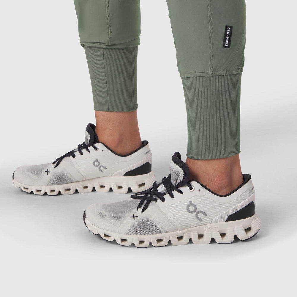 W032. Tetra-Lite® Cargo High Rib Jogger - Sage