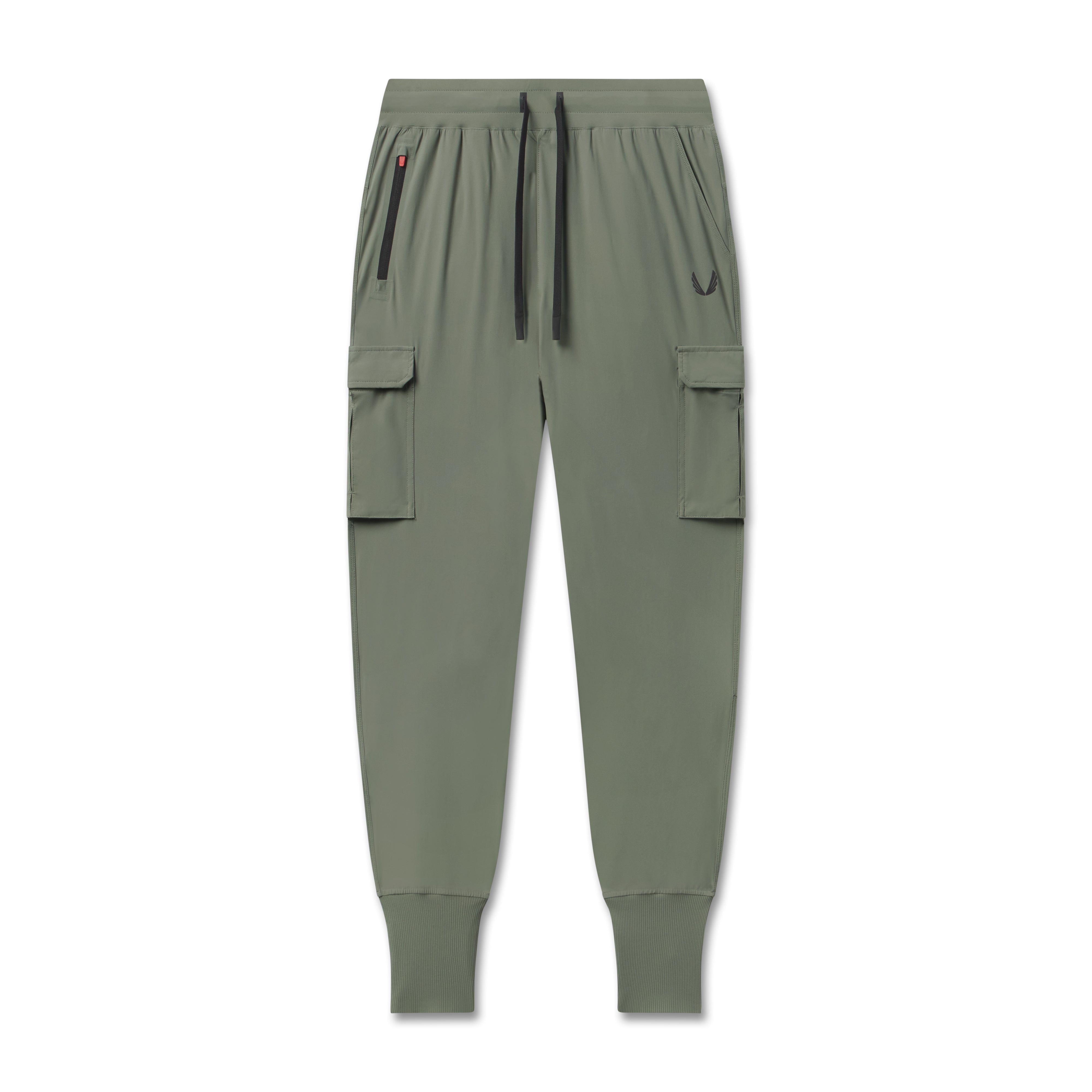 W032. Tetra-Lite® Cargo High Rib Jogger - Sage