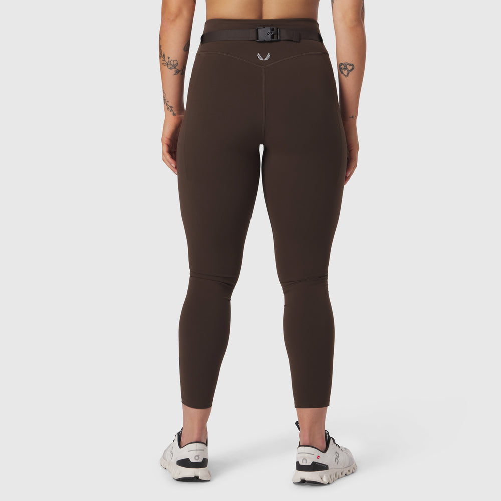 W030. LYCRA® 3-in-1 Legging - Dark Earth