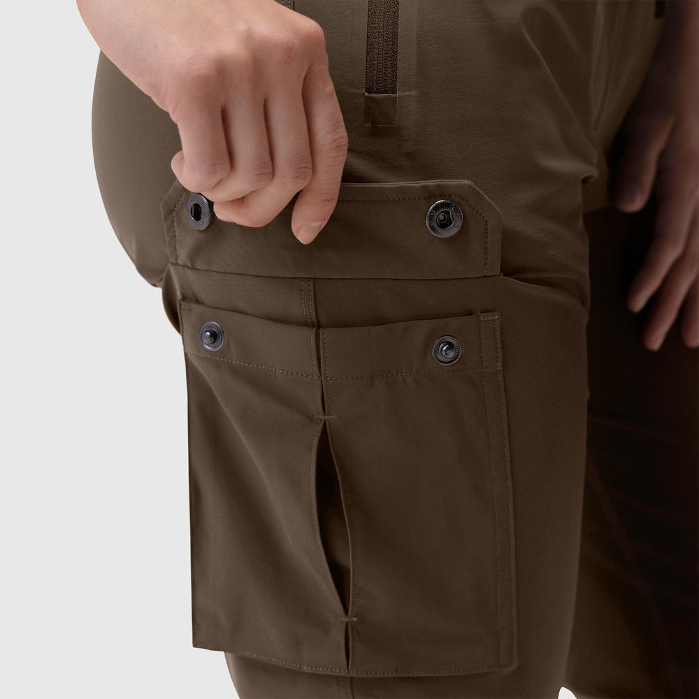 W032. Tetra-Lite® Cargo High Rib Jogger - Dark Earth
