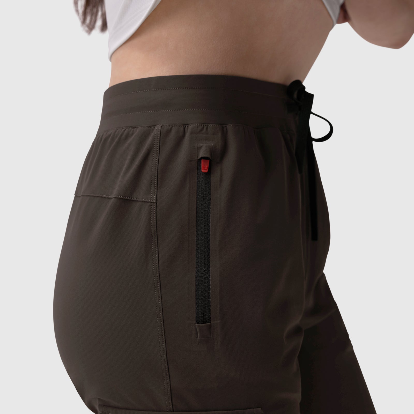 W032. Tetra-Lite® Cargo High Rib Jogger - Dark Earth
