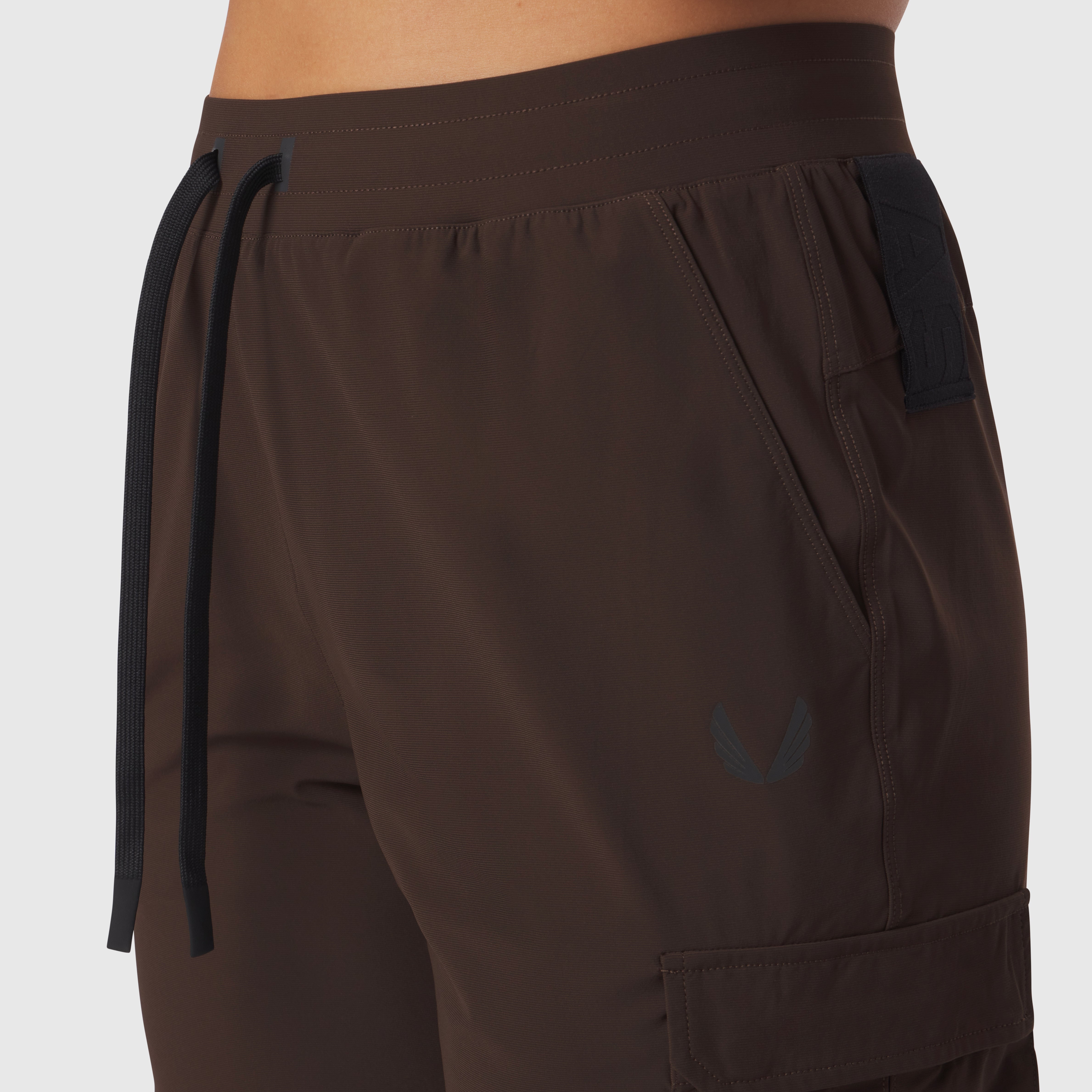 W032. Tetra-Lite® Cargo High Rib Jogger - Dark Earth