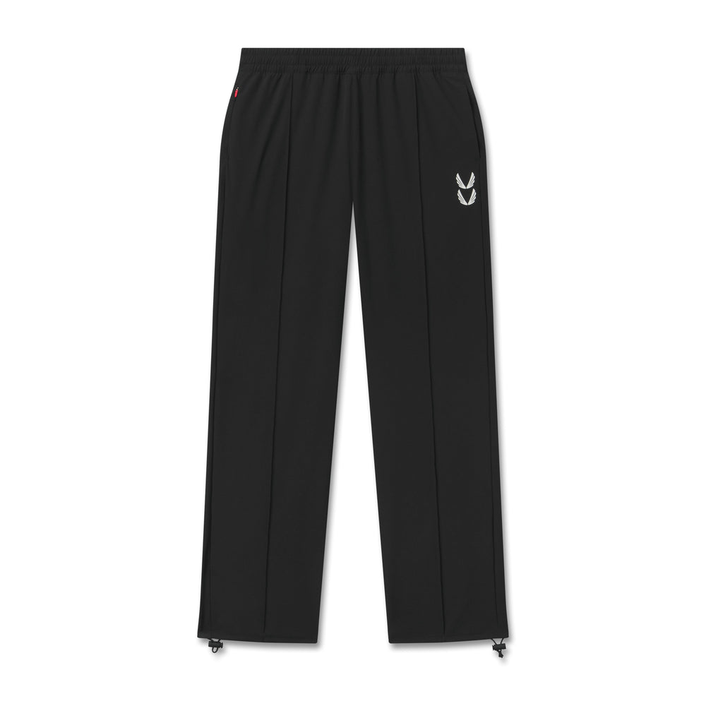 W036. Ripstop Relaxed Track Pant - Black