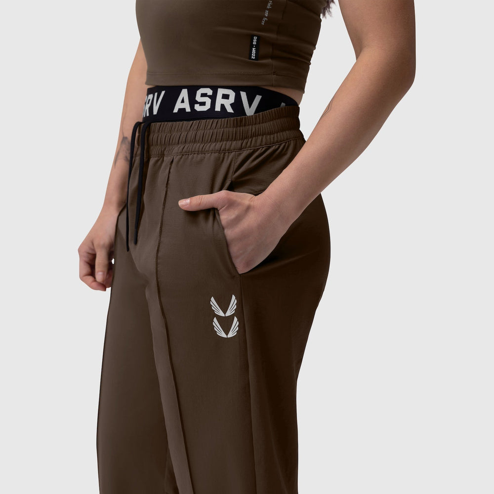 W036. Ripstop Relaxed Track Pant - Dark Earth