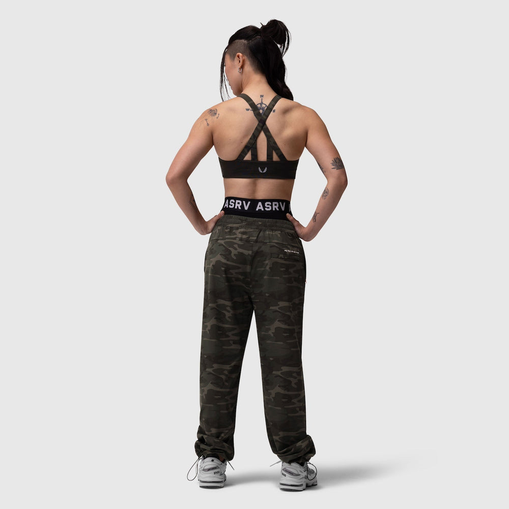 W036. Ripstop Relaxed Track Pant - Dark Camo