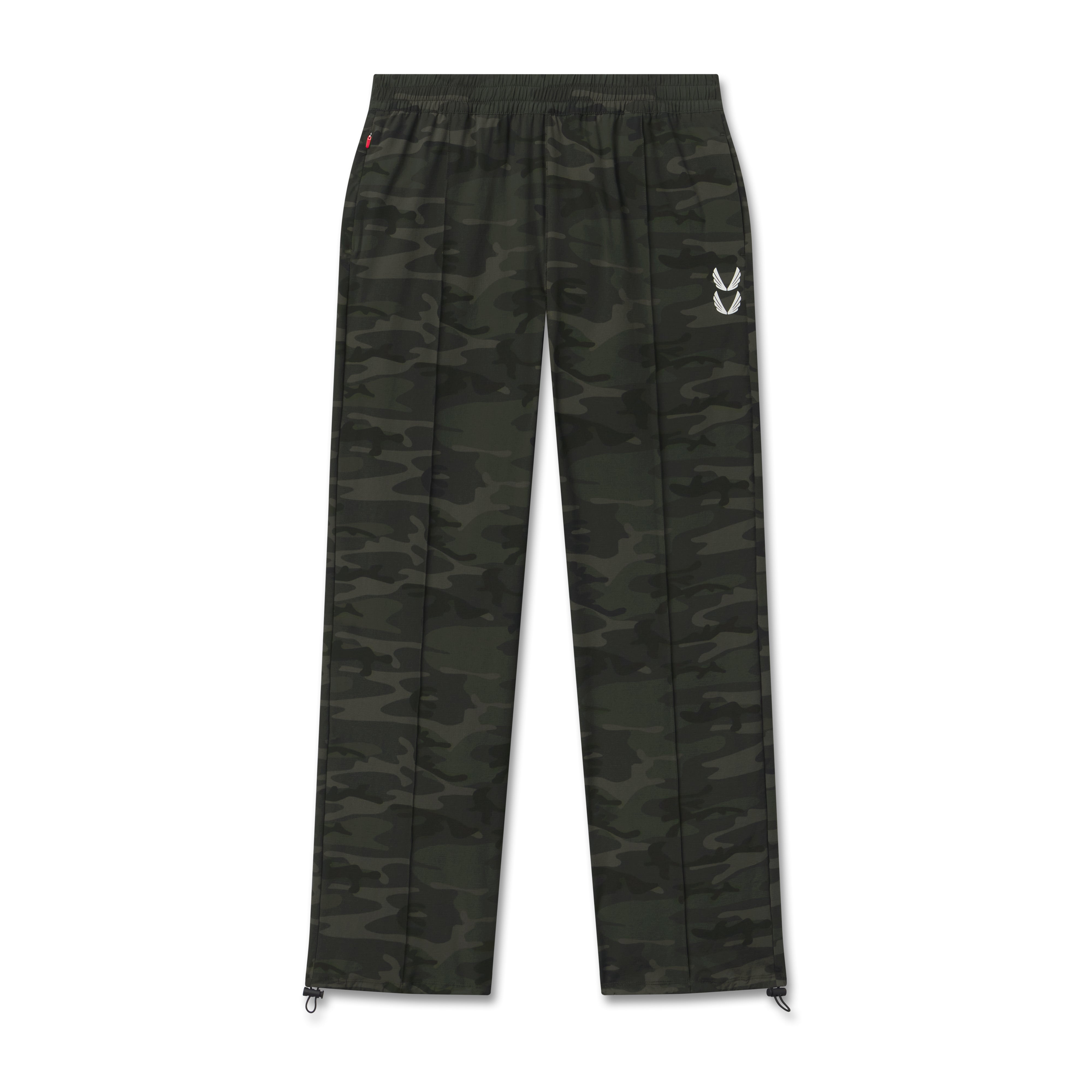 W036. Ripstop Relaxed Track Pant - Dark Camo