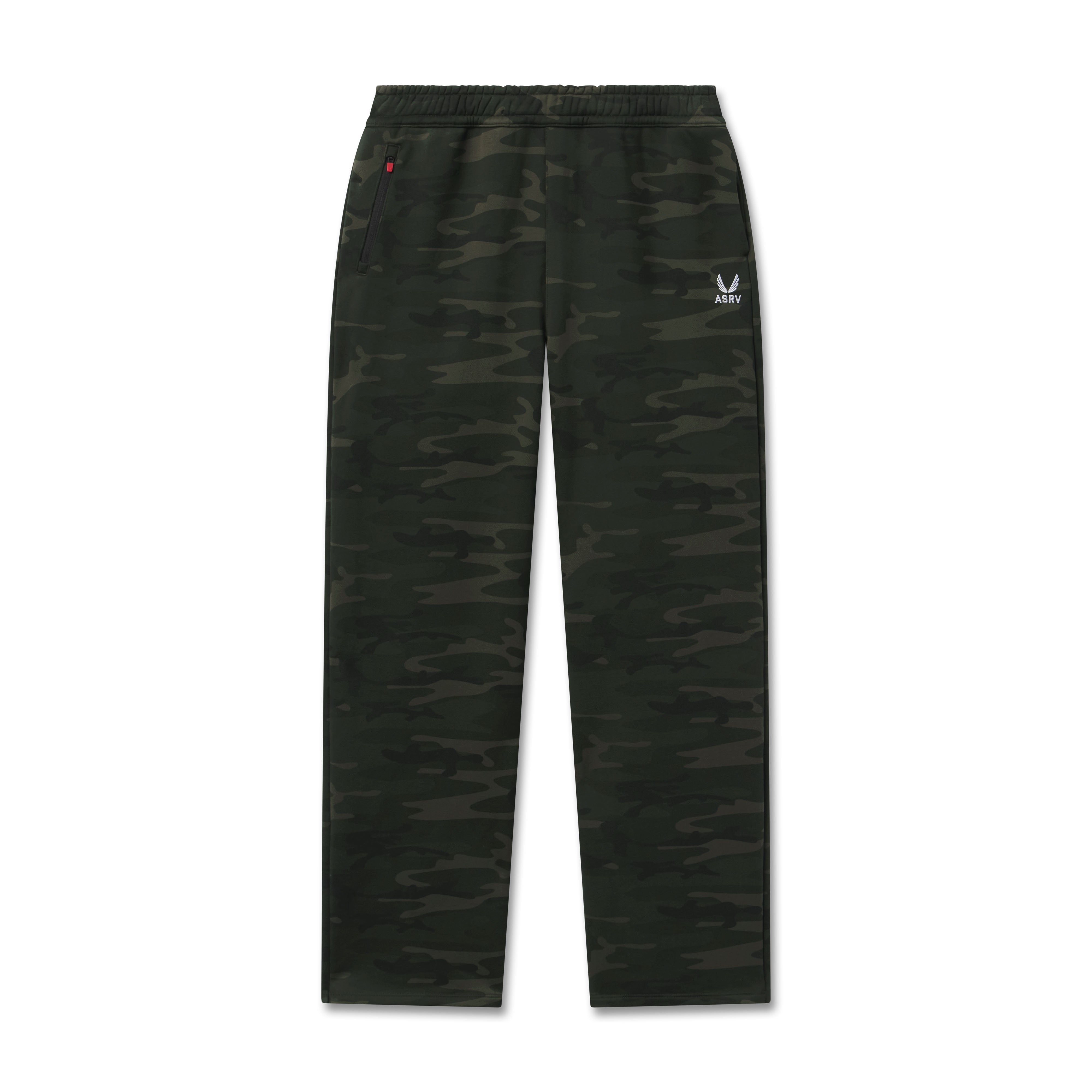 W034. Sorona® Terry Straight Leg Sweats - Dark Camo