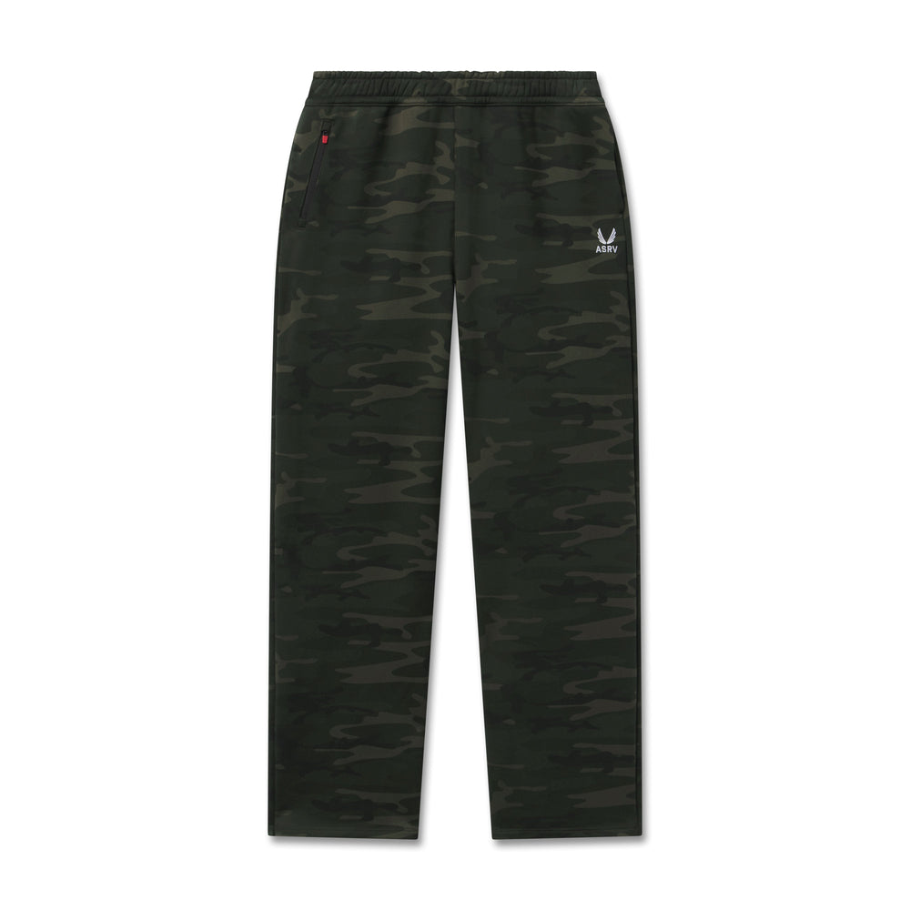 W034. Sorona® Terry Straight Leg Sweats - Dark Camo