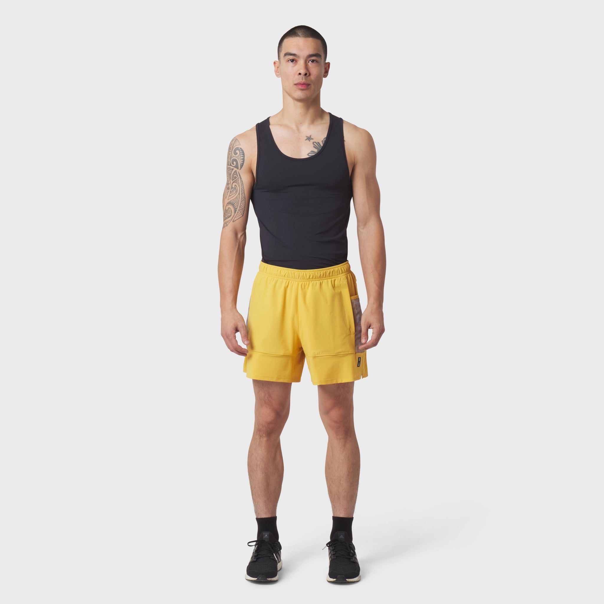 1167. LYCRA® ADAPTIV Baselayer Tank - Black