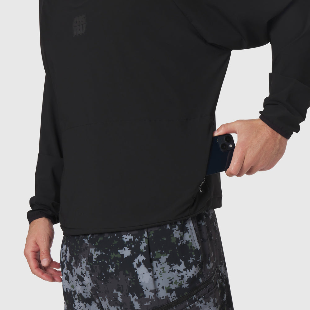1141. Tetra-Lite® Blade Collar Zip Jacket - Black