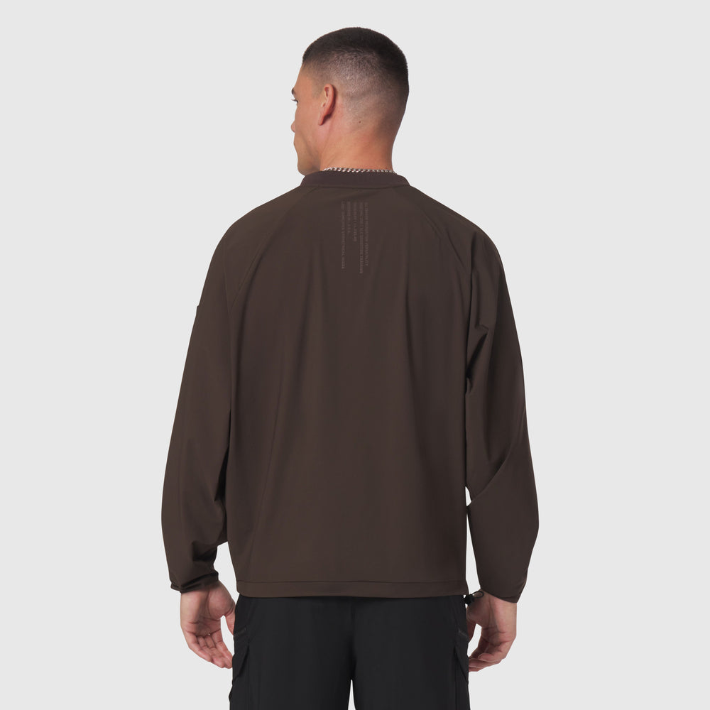 1141. Tetra-Lite® Blade Collar Zip Jacket - Dark Earth